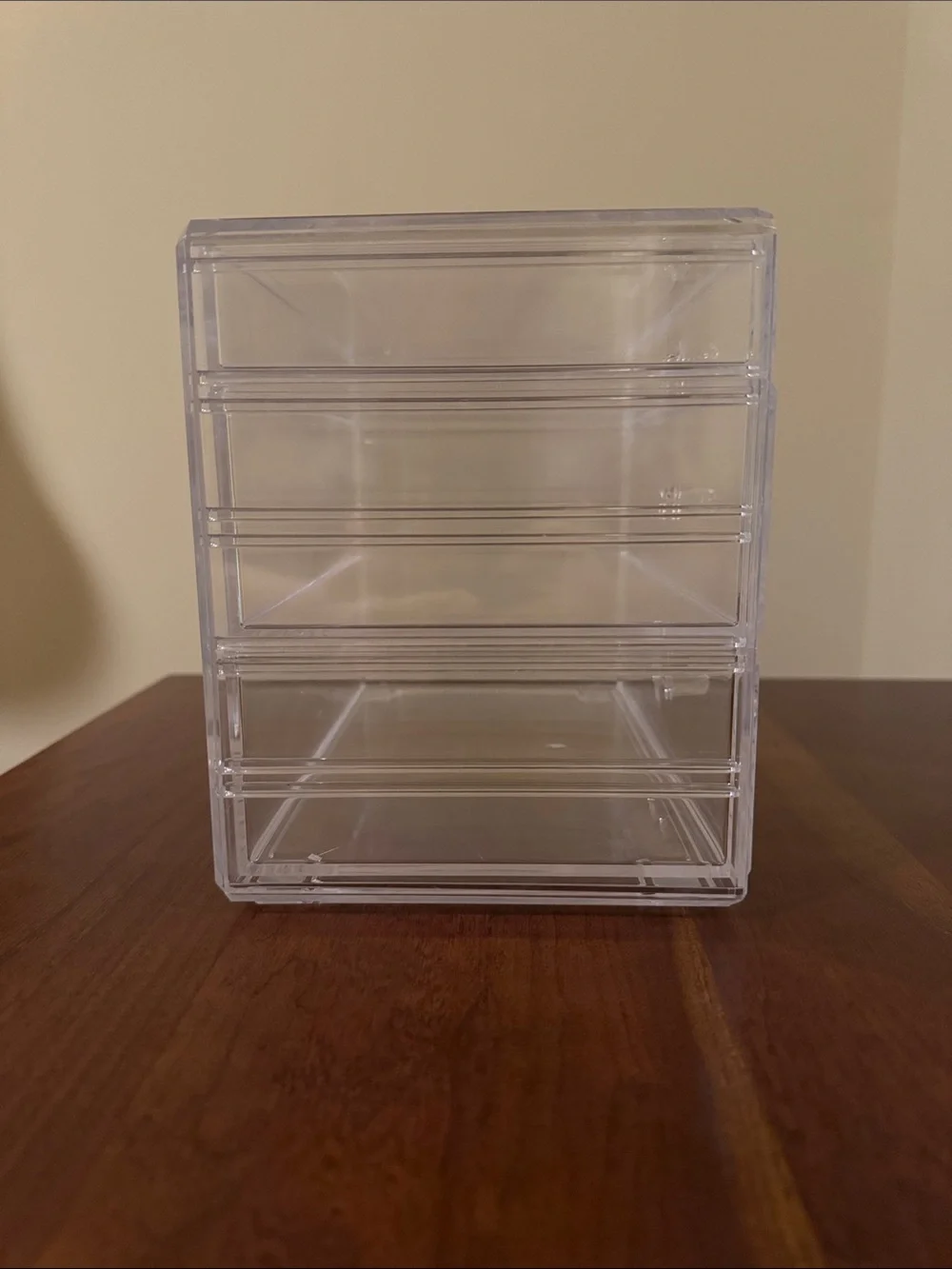 Bino Acrylic 3-Drawer Makeup Organizer